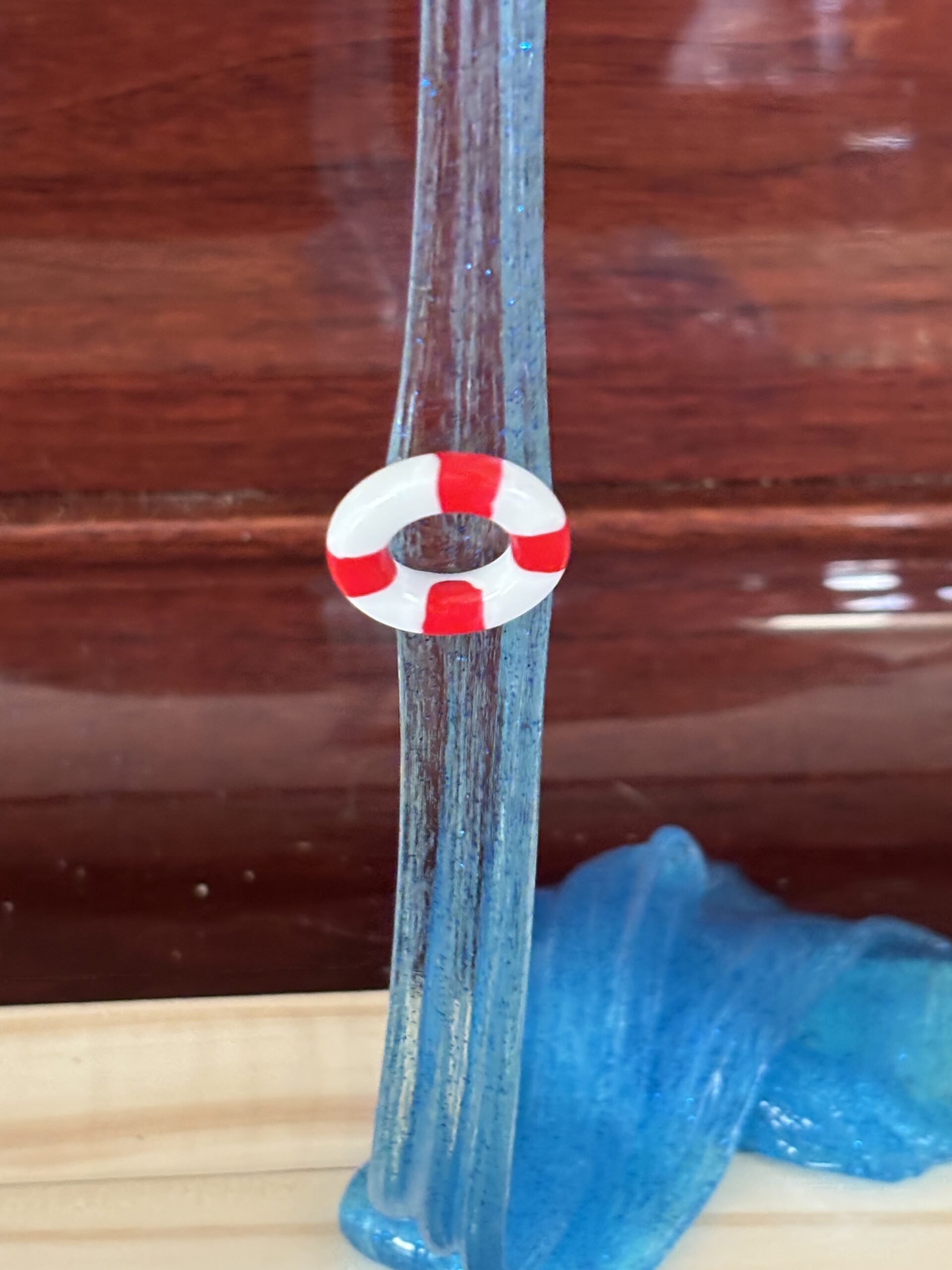 Blue Slime with charm